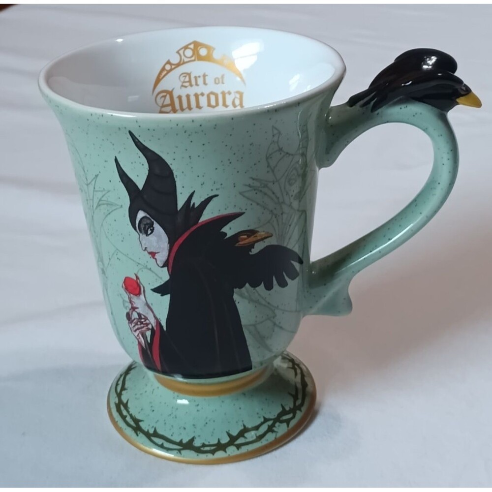 Disney's Art of Aurora Anniversary Limited Edition Mug Featuring Maleficent - Picture 6 of 6